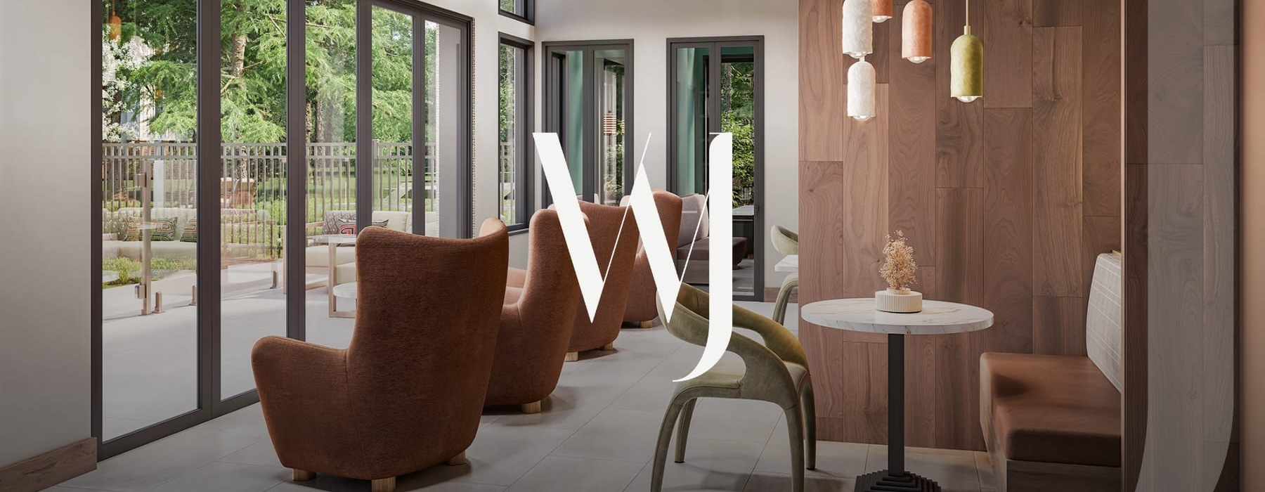 lounge seating and natural lighting
